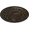 Ekena Millwork Jackson Ceiling Medallion (Fits Canopies up to 13 1/2"), 32 3/4"OD x 2 1/2"P, Stone Hearth Crackle CM32JASHC - alternate 4